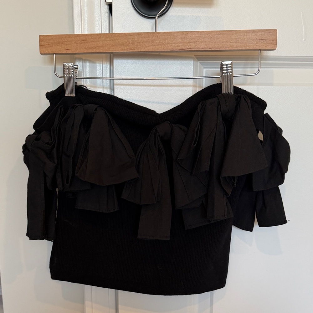 DOLAN Collection NUULY Compact Bow Tube Top Size Small - Picture 3 of 7